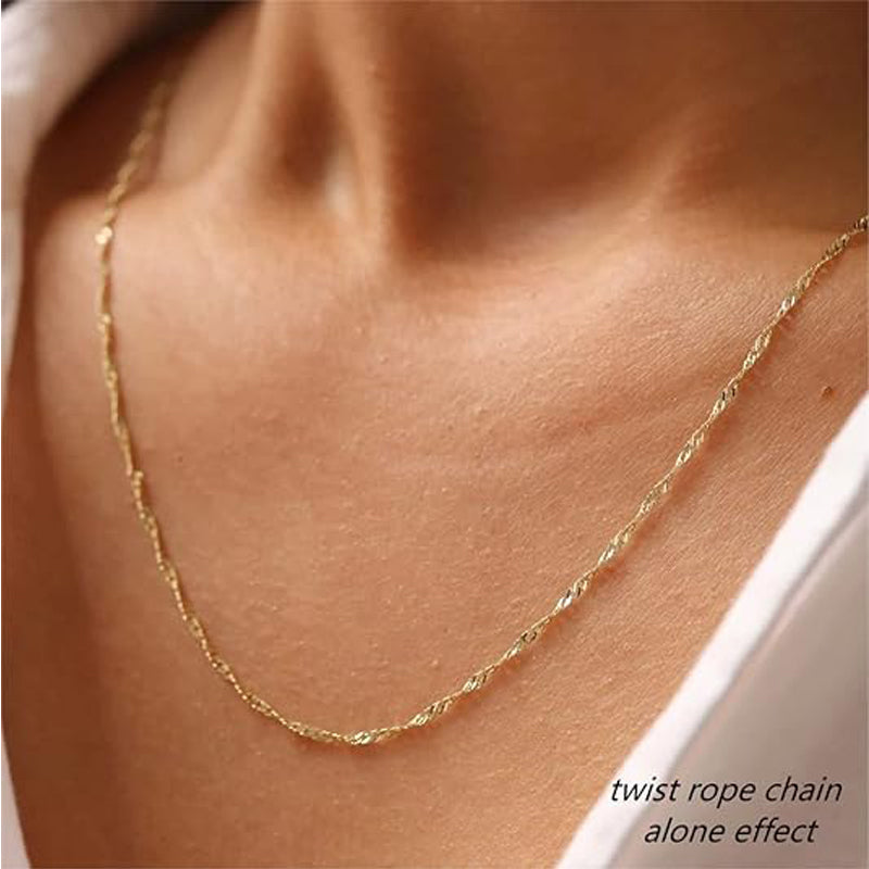 Dainty Diamond Solitaire Pendant Necklaces
