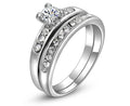 Silver Color Ring Sets For Women