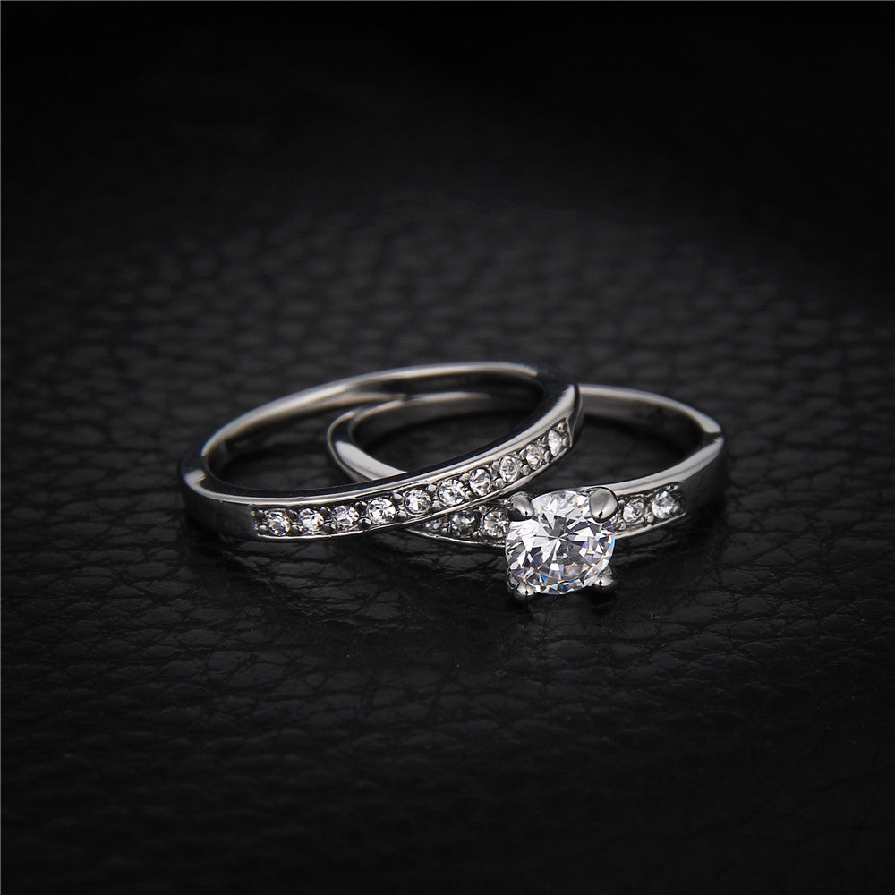 Silver Color Ring Sets For Women
