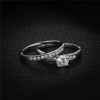 Silver Color Ring Sets For Women