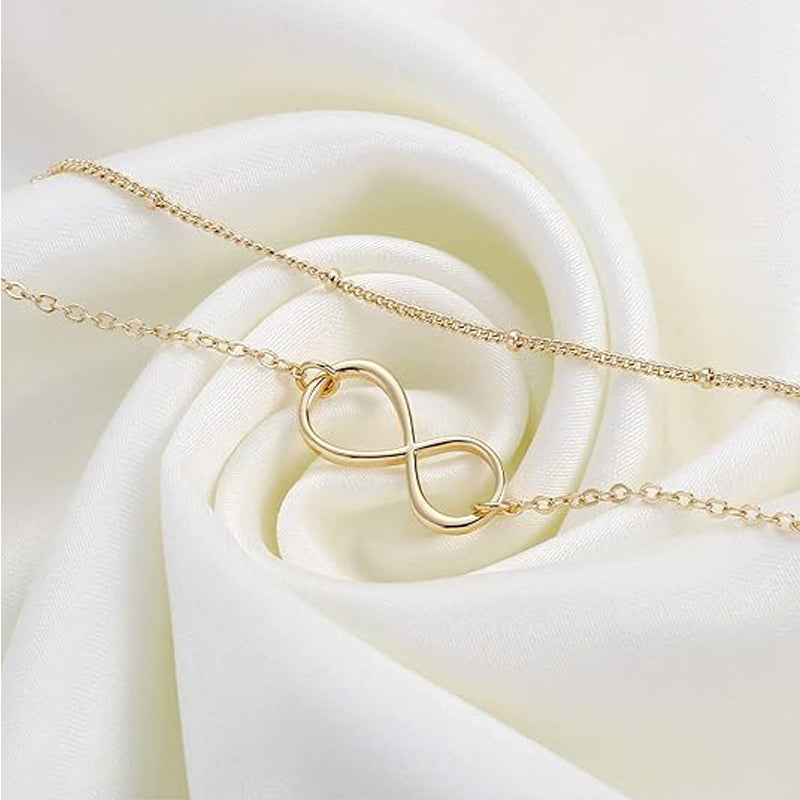14K Gold Filled Adjustable Layered Bracelet