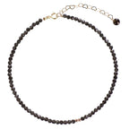 Ultra-fine Natural Obsidian Anklet For Women