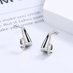 Twisted Women S925 Sterling Silver Earrings